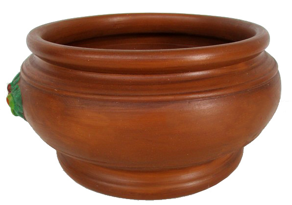 X1/30 CIOTOLA TERRACOTTA SICILIANA CM 33X16 H